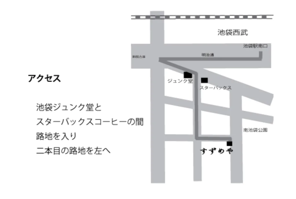 池袋すずめやアクセス