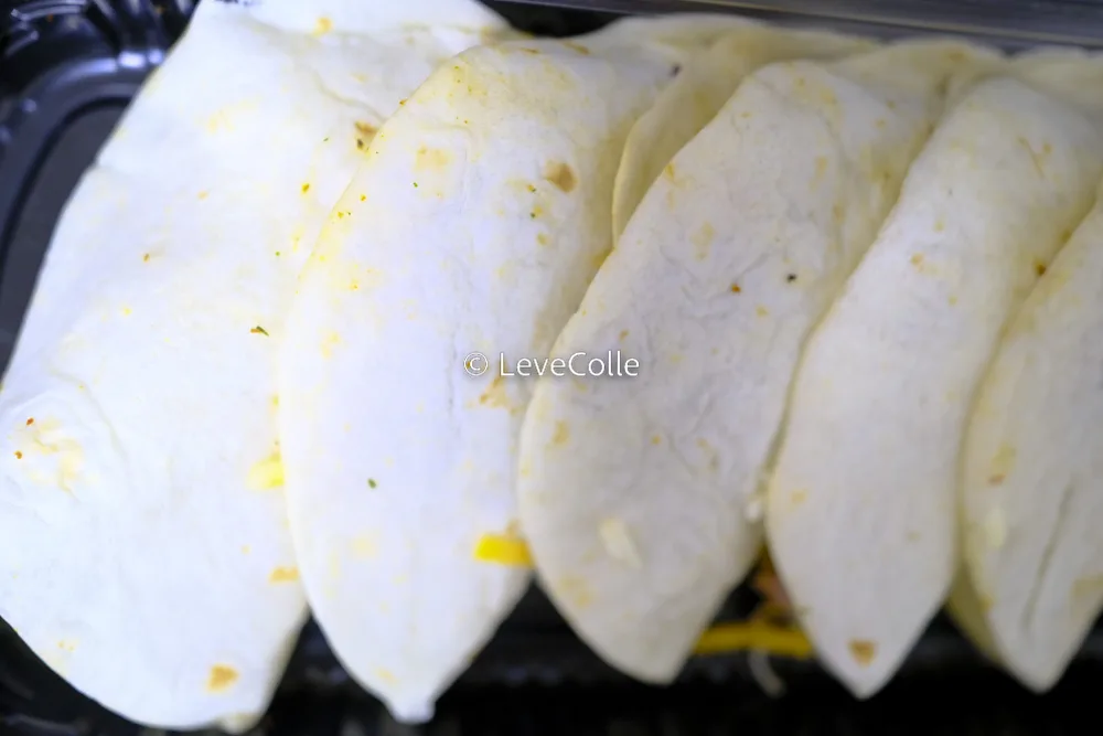 pork quesadilla calories