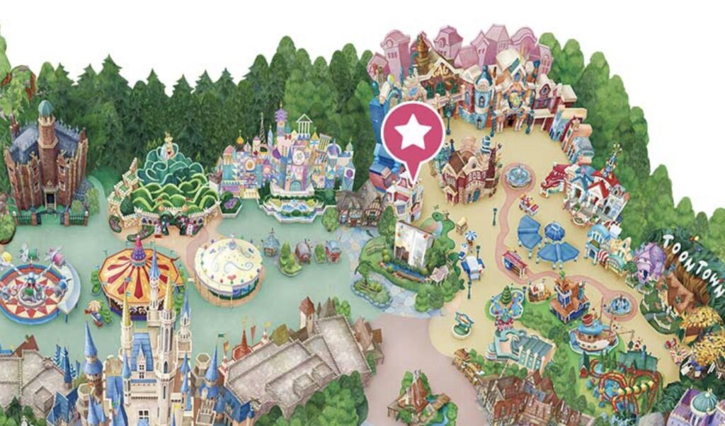 ディズニーランドカプセルトイ販売場所