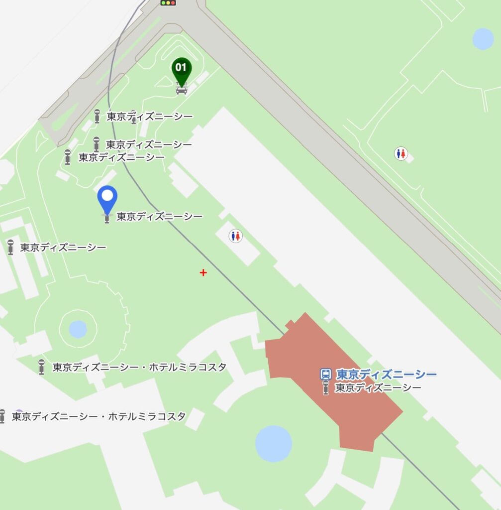 ディズニーシータクシー乗り場