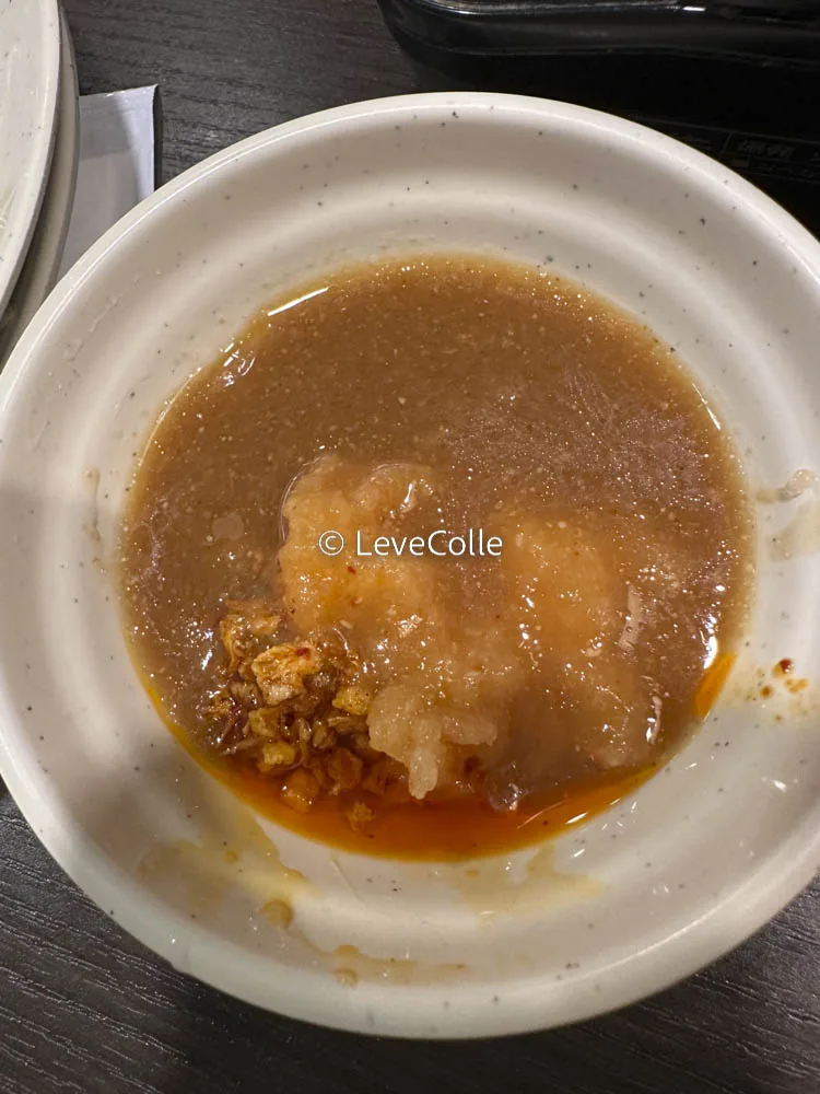 しゃぶ葉のタレ