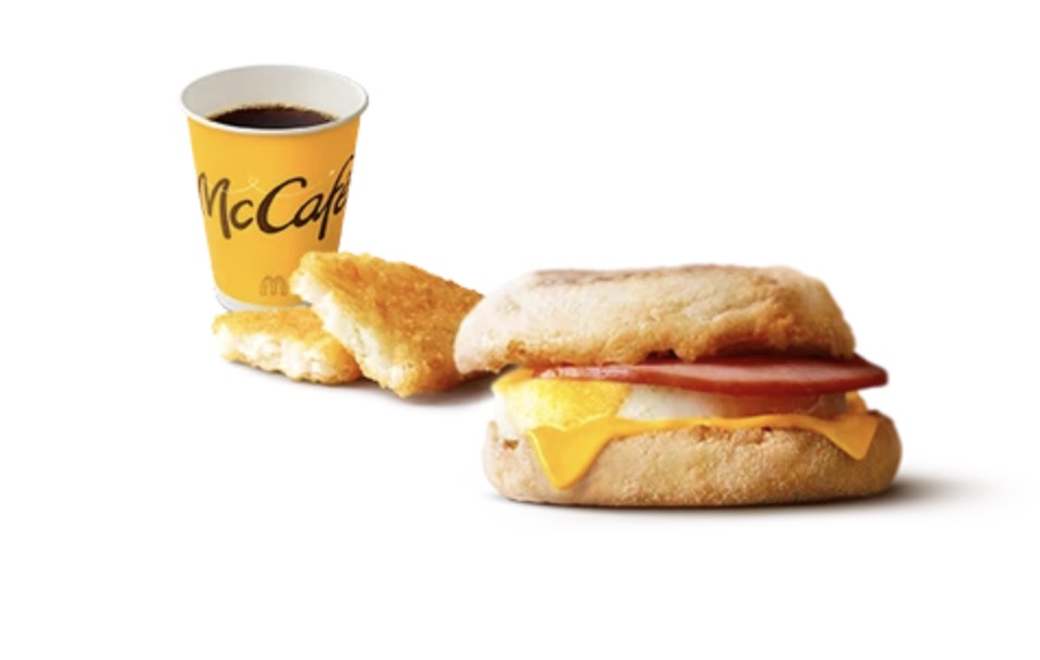 マクドナルドモーニング