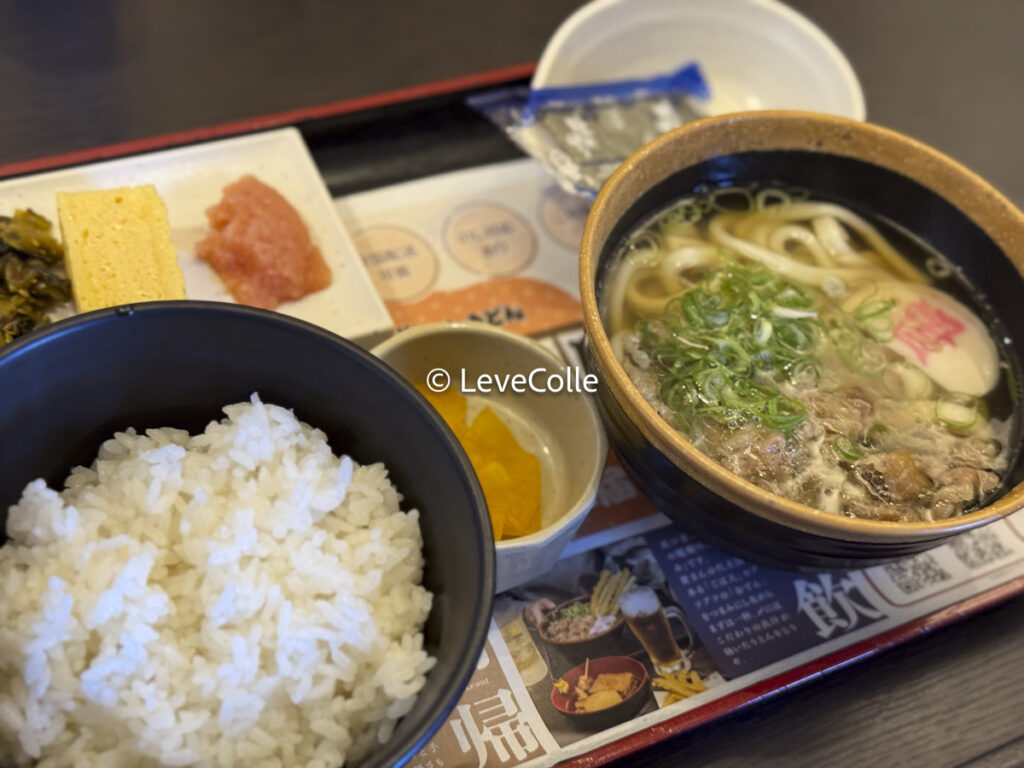 資さんうどんモーニング