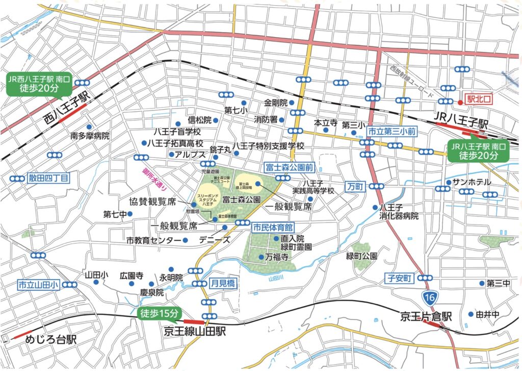 八王子花火大会駐車場と穴場スポット