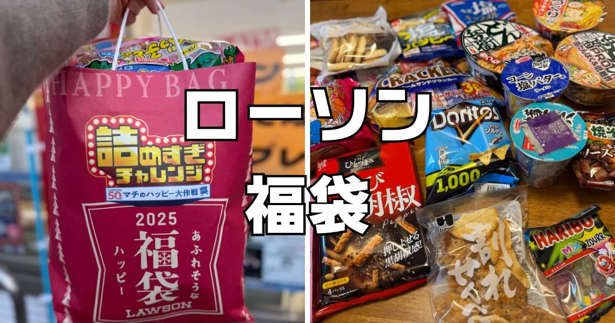 ローソン詰めすぎチャレンジ福袋いつ