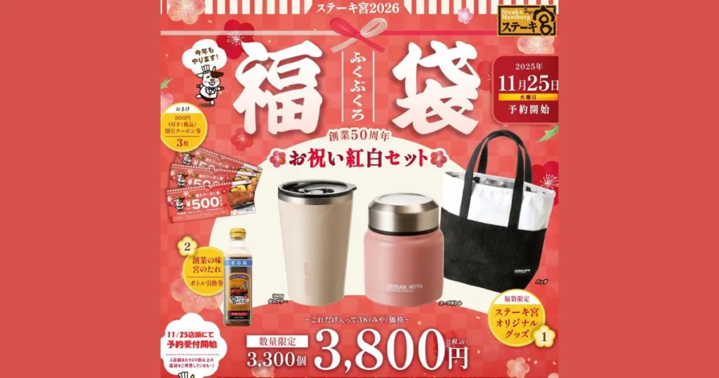 ステーキ宮福袋2026