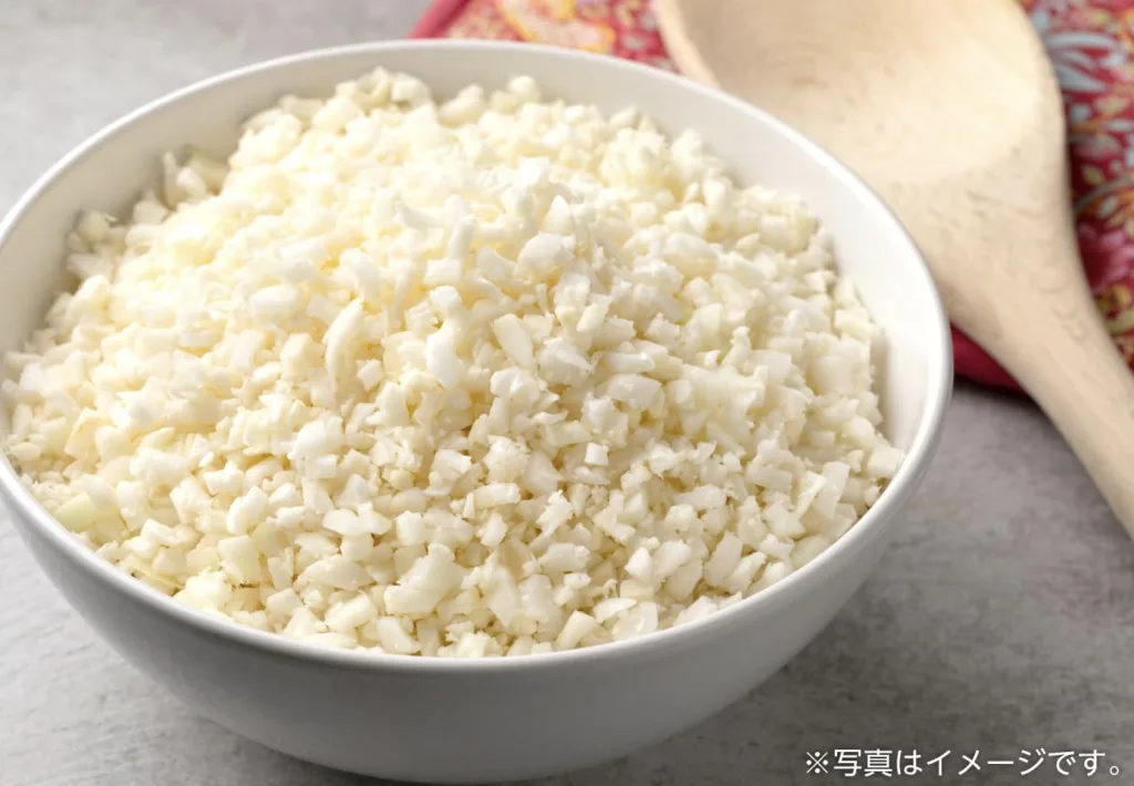 カリフラワーライス米代替え