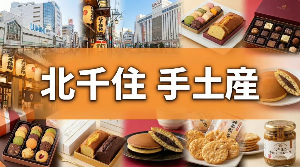 北千住で絶対に外さない手土産